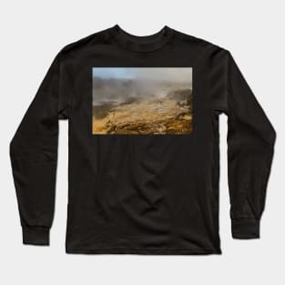 Falls of the Potomac in mist Long Sleeve T-Shirt